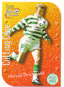 Harald Brattbakk Celtic Glasgow 1999 Futera Fans' Selection #8